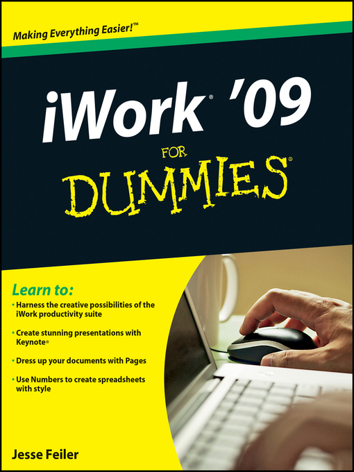 Title details for iWork '09 For Dummies® by Jesse Feiler - Available